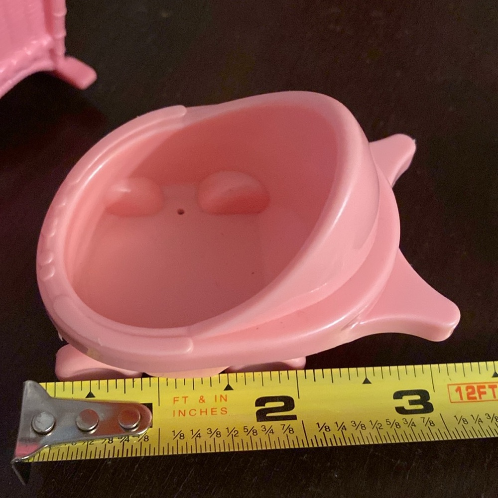Little People 1996 Replacement Pink Baby Stroller 90s Twin Crib Pink Nursery Cri - Picture 9 of 11